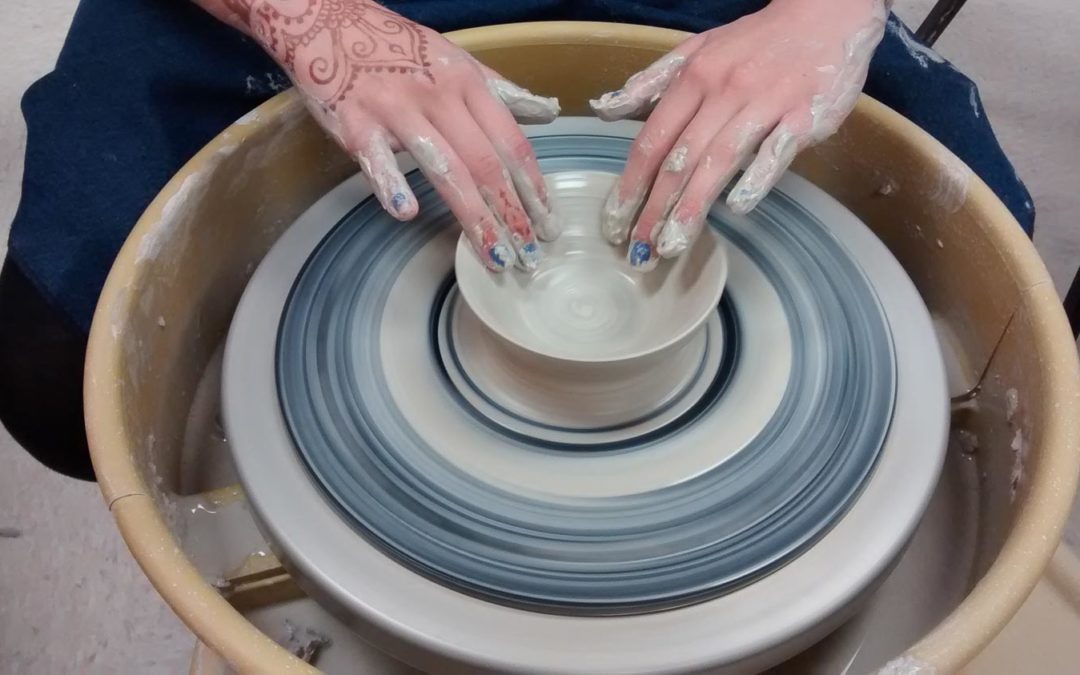 Adult & Teen Pottery Wheel I: Spring 1 2021, 7 weeks Tuesday PM | Cream ...