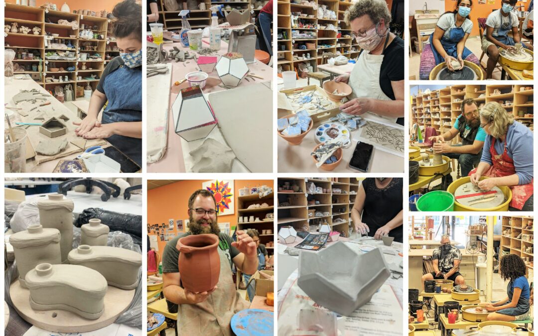 Spring I & II Pottery Wheel & Hand Building Classes